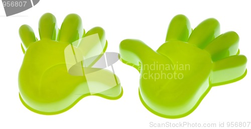 Image of Beach plastic sand forms