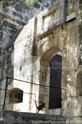 Image of entry to limassol castle lemesos cyprus