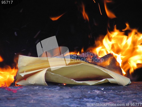 Image of Fortune Paper to burn