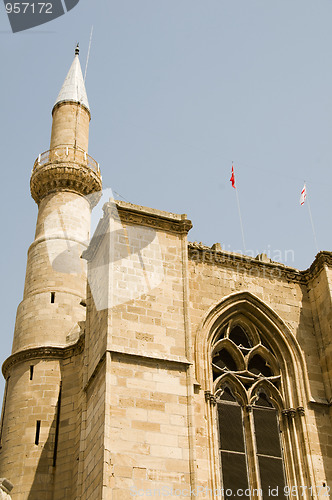 Image of detail Selimiye Mosque St. Sophia Cathedral Lefkosia Cyprus