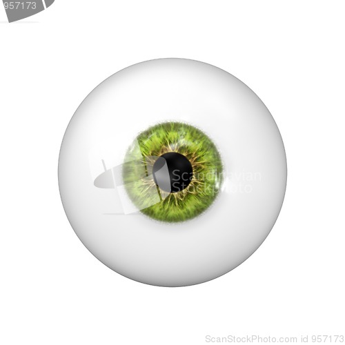 Image of eye green