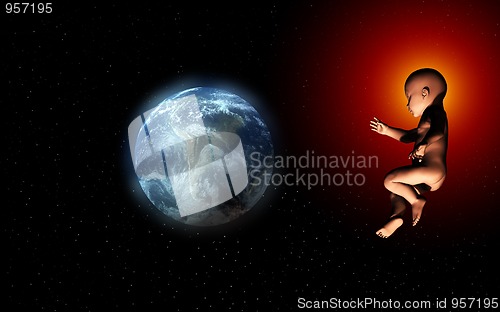 Image of Baby In Space 