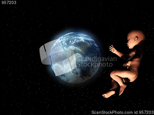 Image of Baby In Space 