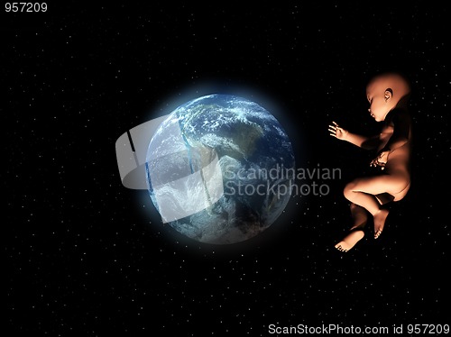 Image of Baby In Space 