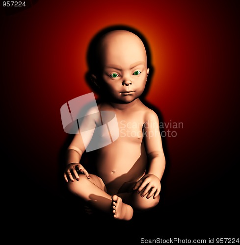 Image of Sitting Baby 