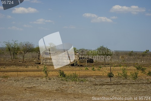 Image of Huts in Mozambique