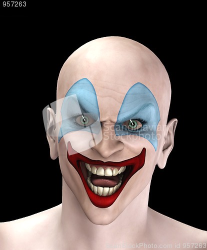 Image of Evil Halloween Clown