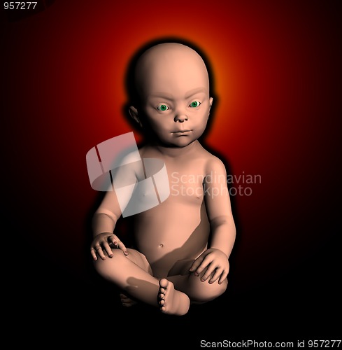 Image of Sitting Baby 