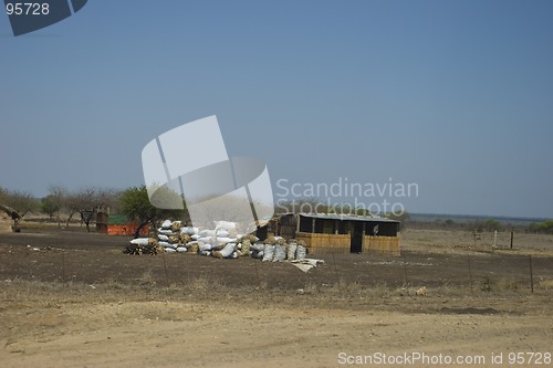 Image of Huts in Mozambique