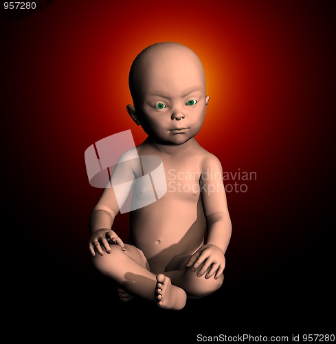 Image of Sitting Baby 