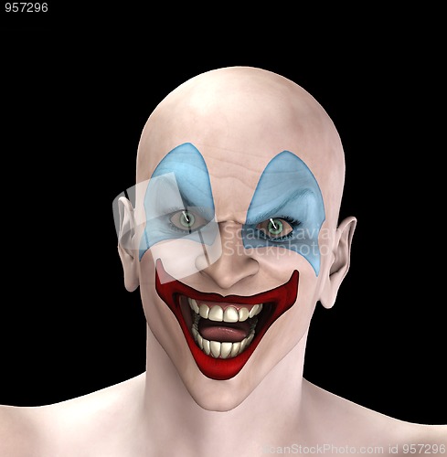 Image of Evil Halloween Clown