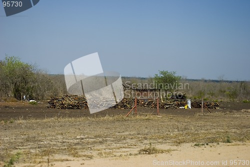 Image of Huts in Mozambique