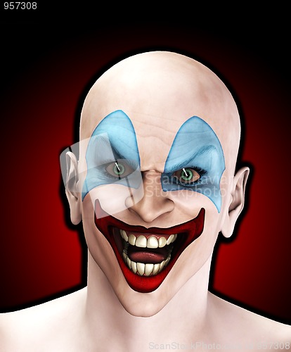 Image of Evil Halloween Clown
