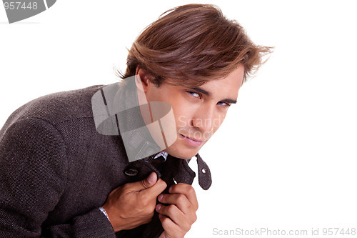 Image of Portrait of a young businessman