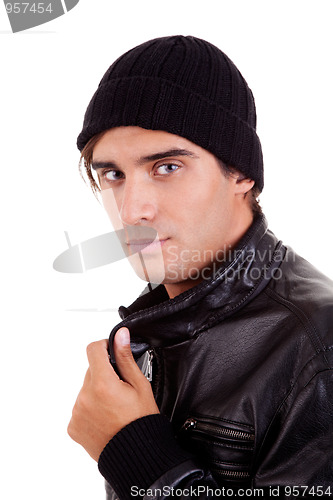 Image of boy with a hood