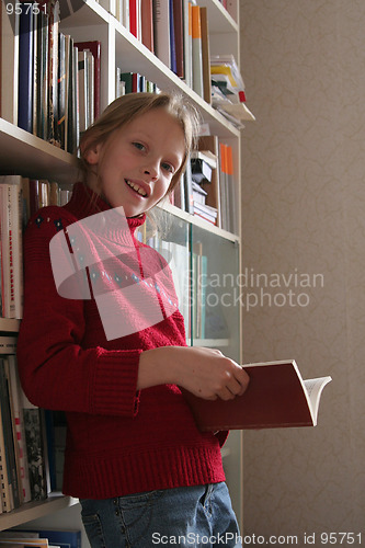 Image of Reading a book