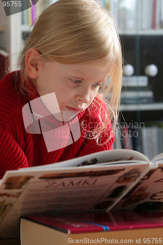 Image of Reading a book