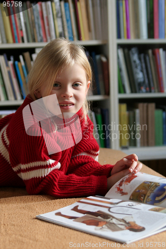 Image of Reading a book