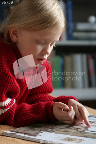 Image of Reading a book