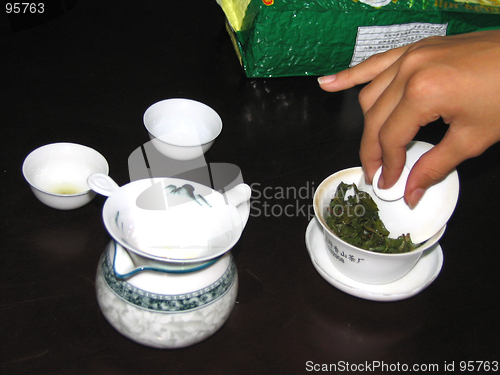 Image of Making tea