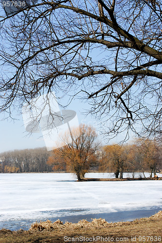 Image of Spring on the lake.