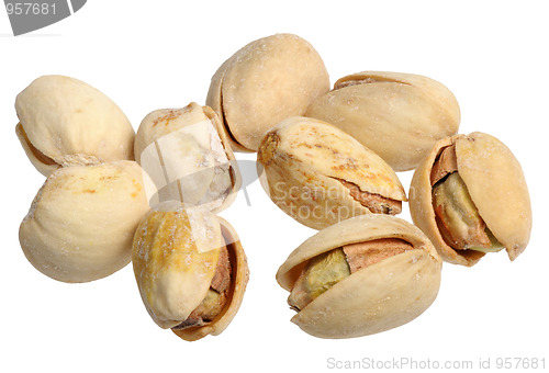 Image of Pistachios, isolated