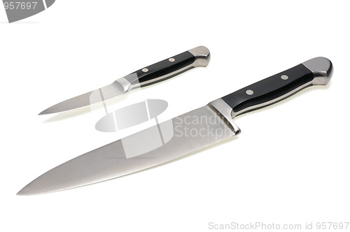 Image of Two kitchen knives