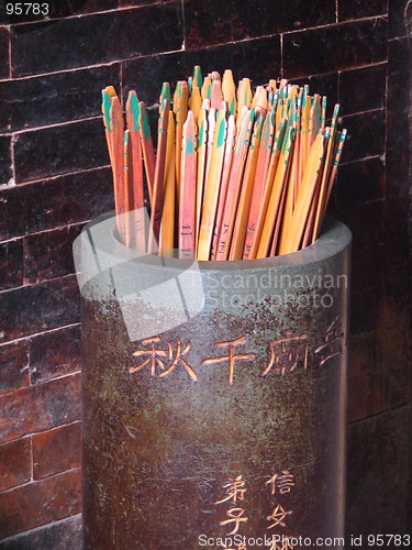 Image of fortune sticks