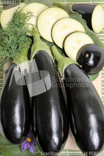 Image of Eggplants.