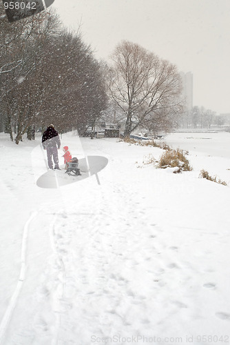 Image of Winter walk