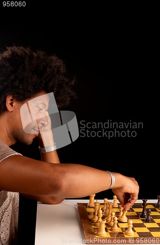 Image of Playing chess