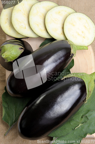 Image of Eggplants.