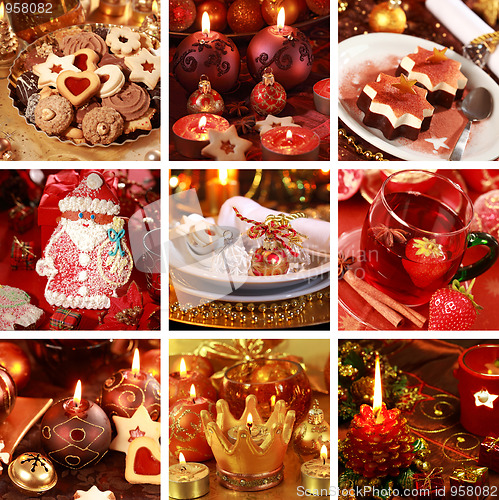 Image of Merry Christmas collage