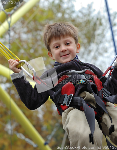 Image of Jumping boy.