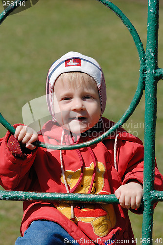 Image of child playing in the park