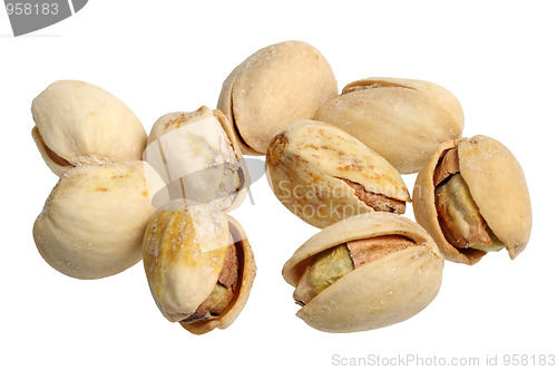 Image of Pistachios, isolated