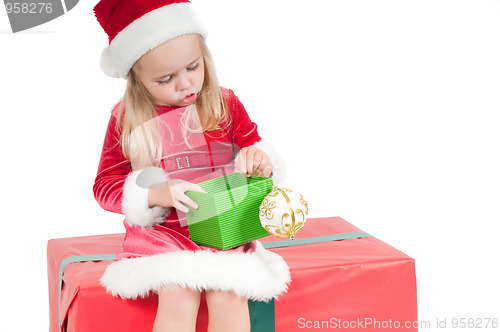 Image of Christmas toddler