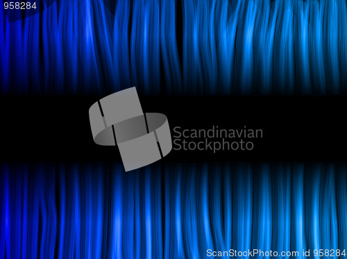 Image of Abstract Blue Lines Background
