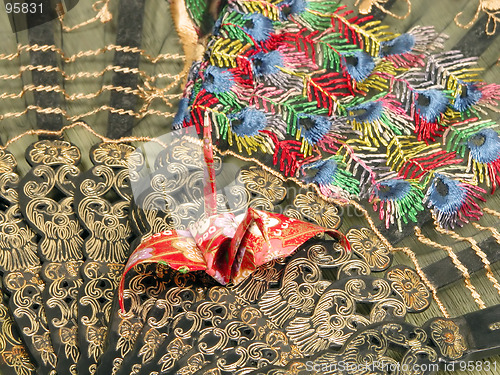 Image of Origami and fan