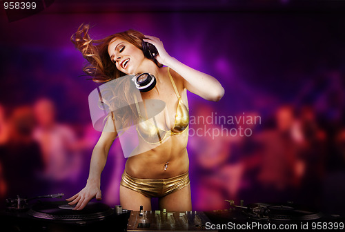 Image of  Beautiful DJ girl 