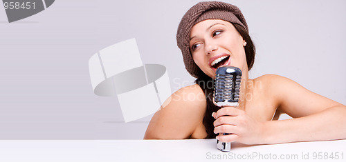Image of sexy singer 