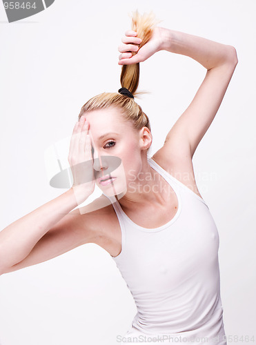 Image of fashion model