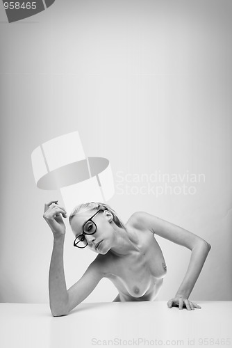 Image of fashion model