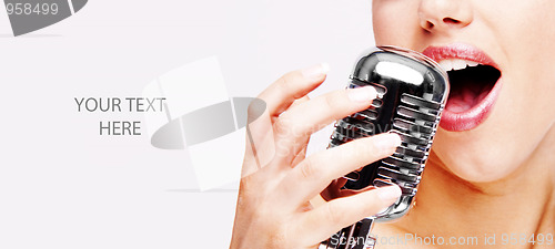 Image of pop singer  