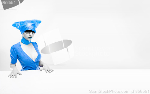 Image of blue nursey