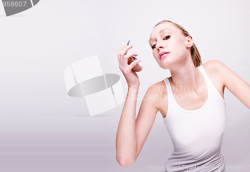 Image of fashion model