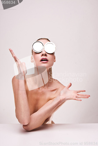 Image of fashion model