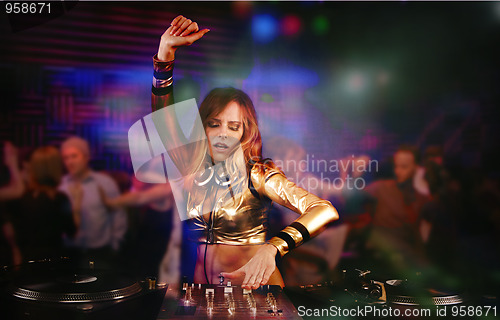 Image of  Beautiful DJ girl