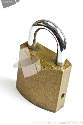 Image of Padlock isolated on white 