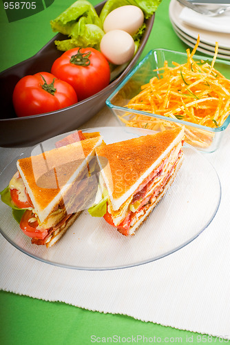 Image of club sandwich